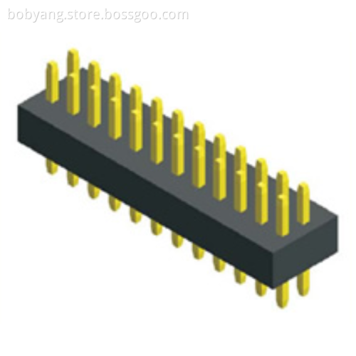 1.00 mm Pin Header Dual Row Straight Type